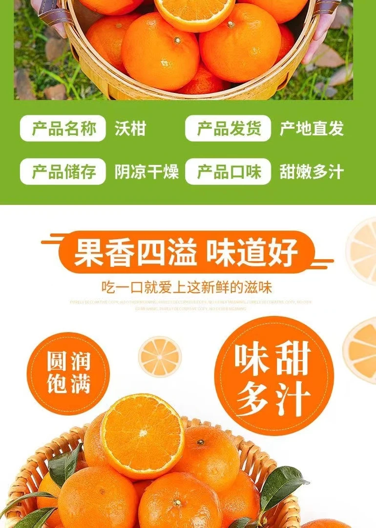 广西柑橘多汁甘甜