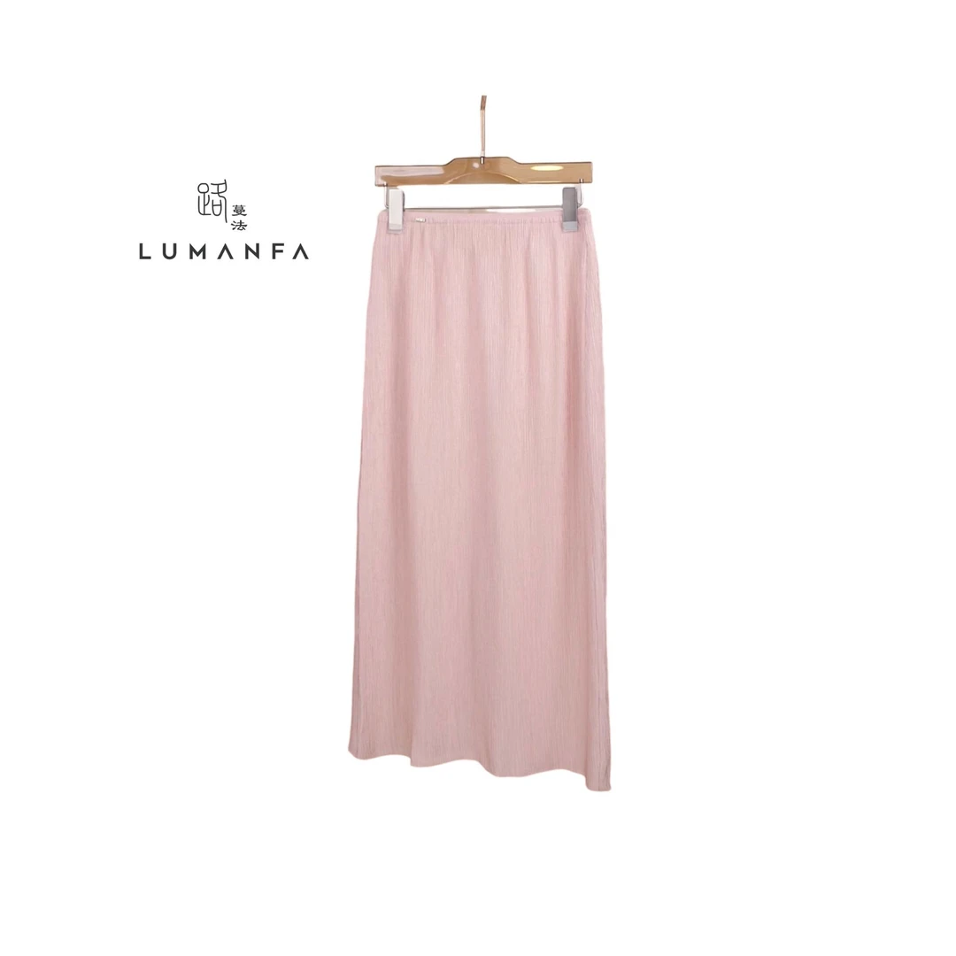 【果冻裙】路蔓法新款百搭气质简约显瘦时尚半身裙MF-1014