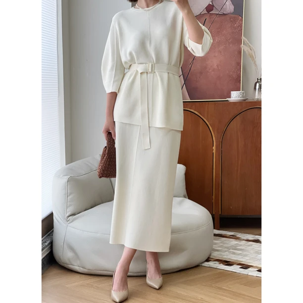 【极简三件套】路蔓法2023新款三件套装法式轻奢显气质显瘦MF-168