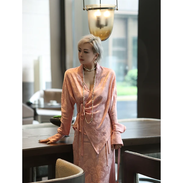 上玄水镜&【长相思-衬衫】品牌设计师女装 时尚气质衬衫   24121482