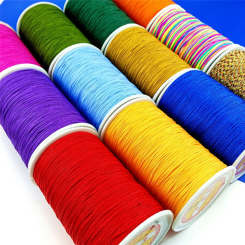 博婷72号玉线500米diy手工编织手链红色线编项链绳串珠文玩线