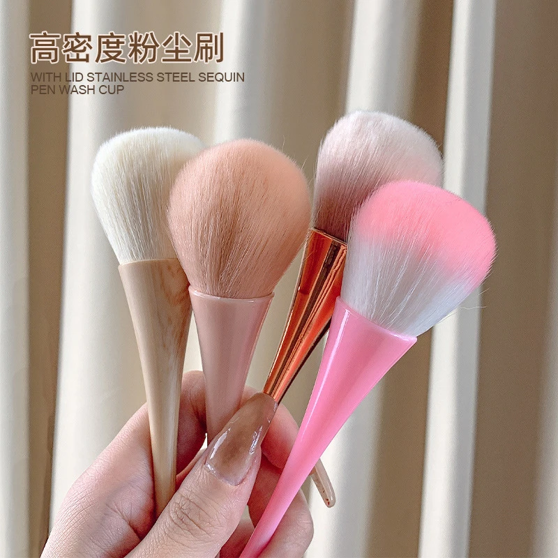 美甲粉尘刷扫指甲灰尘刷化妆刷桌面收纳盒工具清洁毛刷店专用