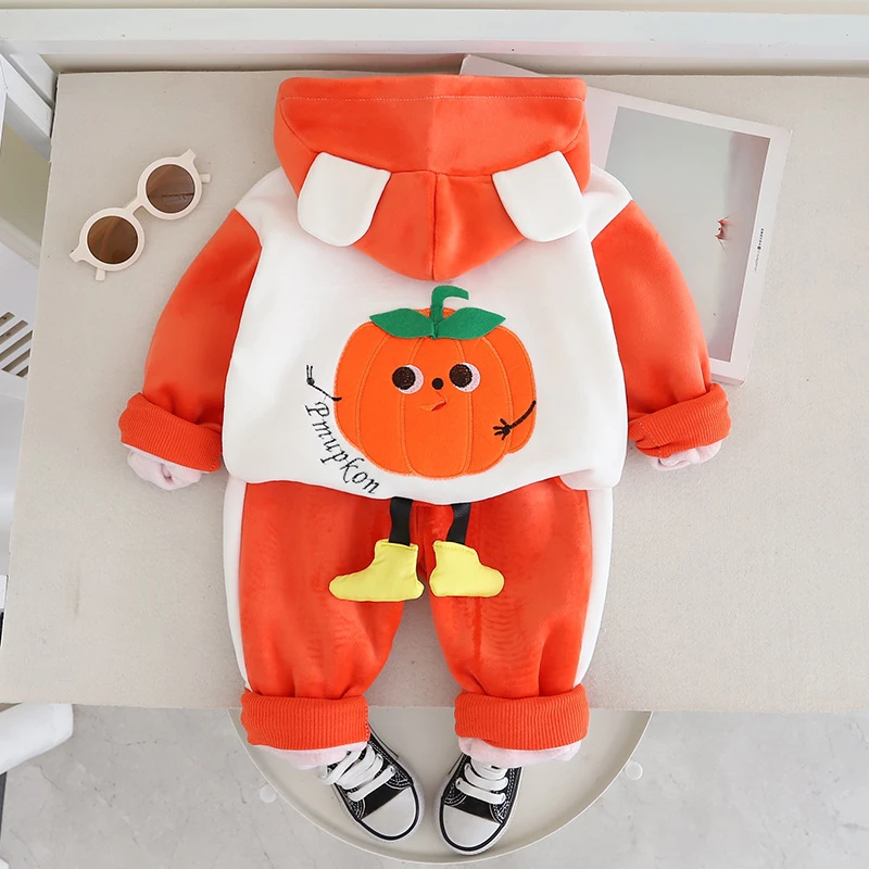 女童秋装套装2024年新款1-5岁女宝宝春秋季两件套婴幼儿童洋气潮3