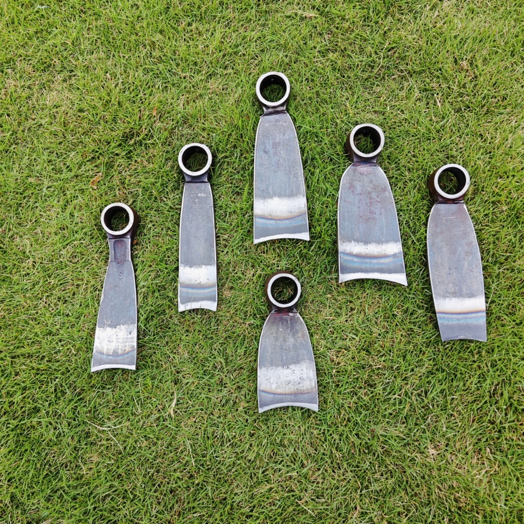 发动机连杆锻打月牙口锄头户外挖野菜钓位山货打理小花园菜园专用