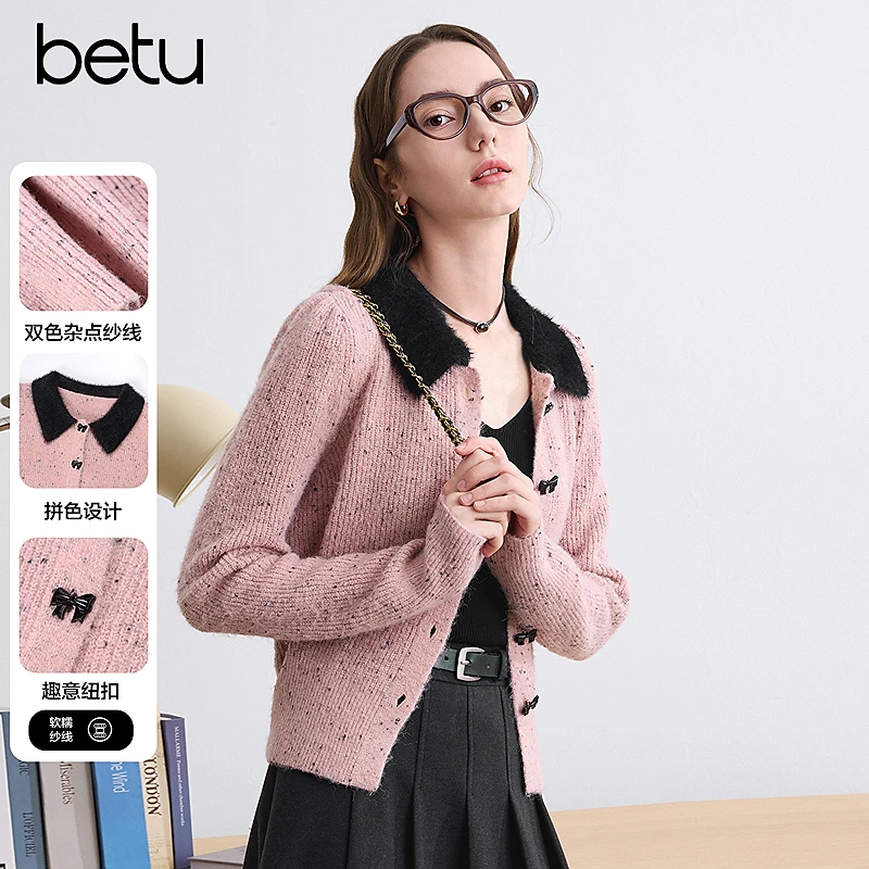 百图2025年春季新款毛衣2410T36