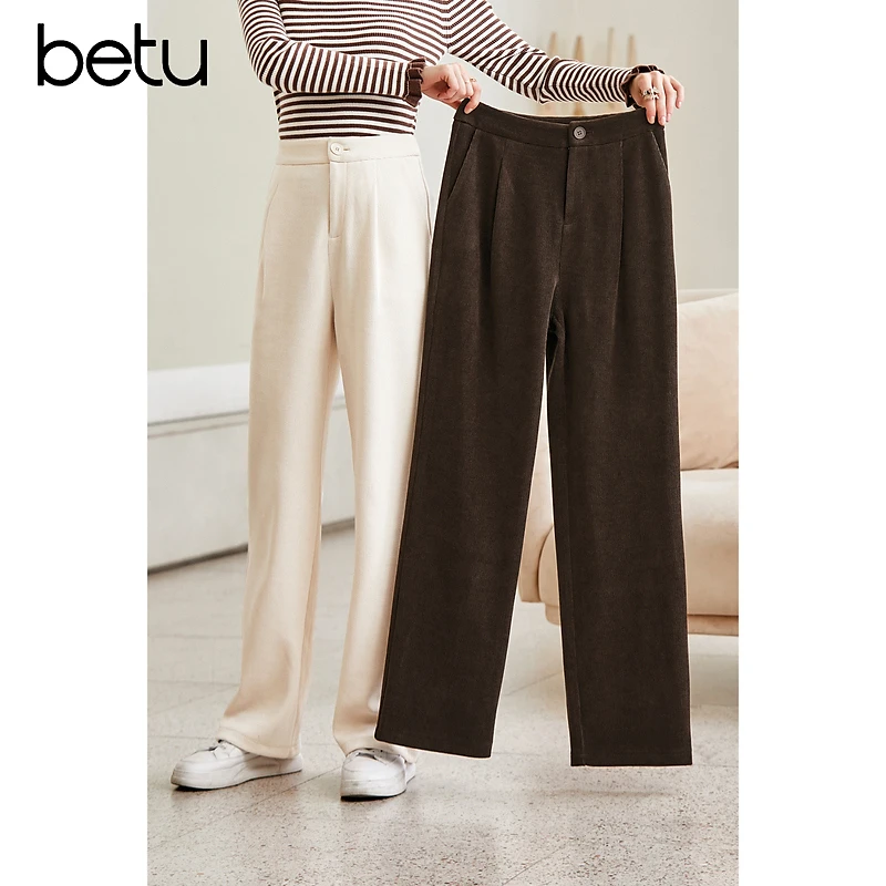 【李易行】Betu/百图冬季保暖阔腿裤 2211T71