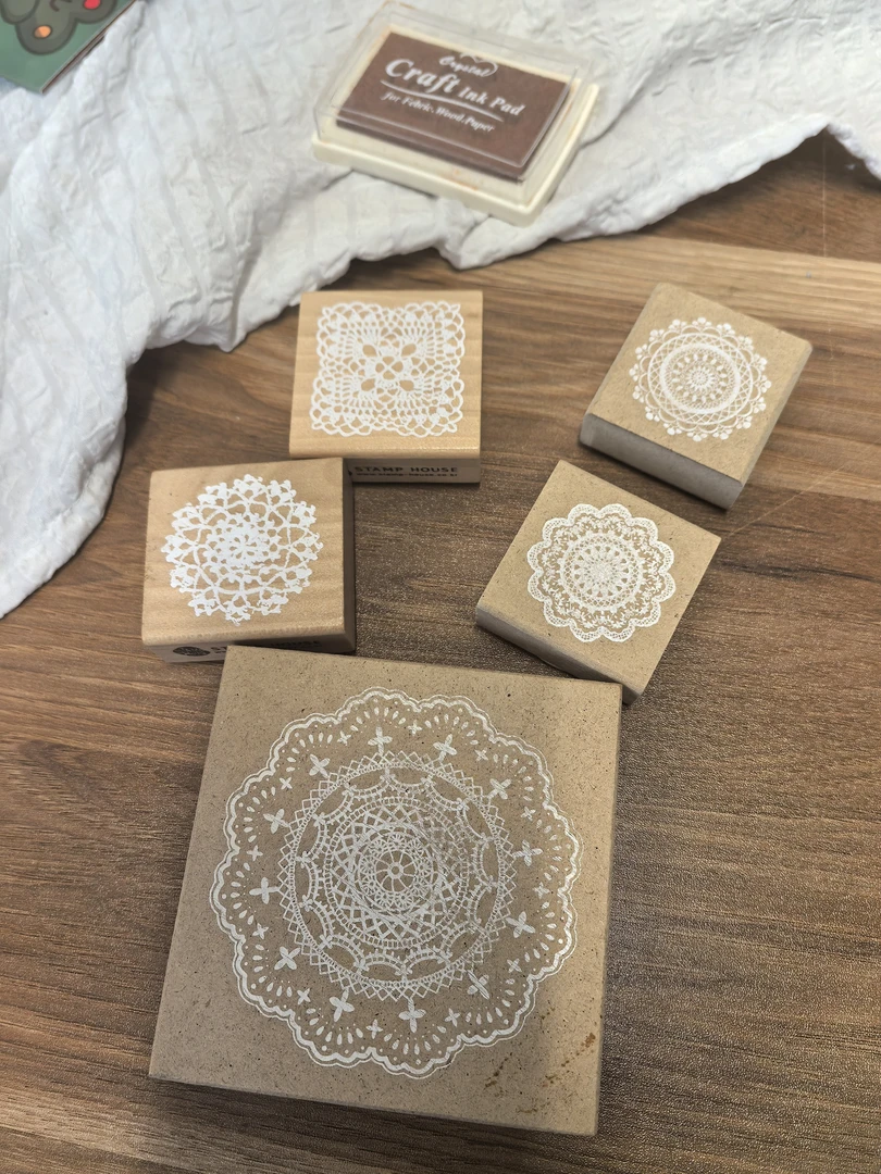 蕾丝印章 五款样式