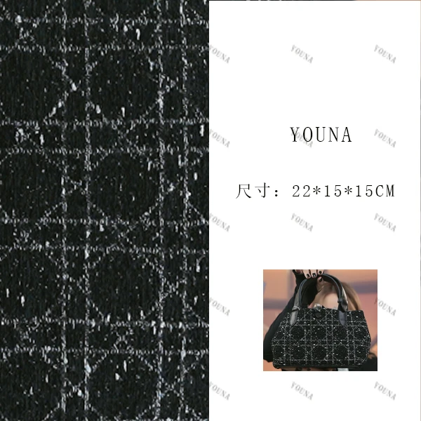 YOUNA/优娜【黑色】小号秋冬新款手提包潮流 5309