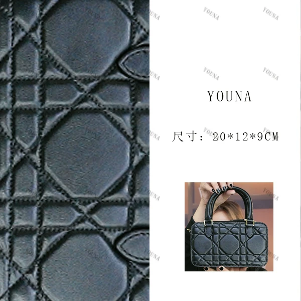 YOUNA/优娜【黑色】秋冬新款手提包5003