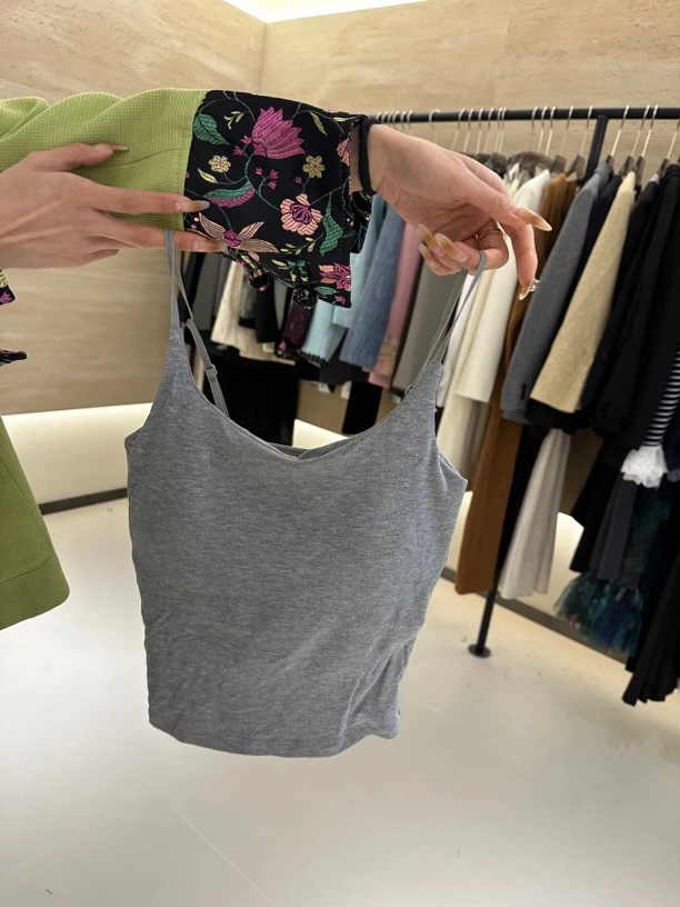 书记简约灰色黑色美背