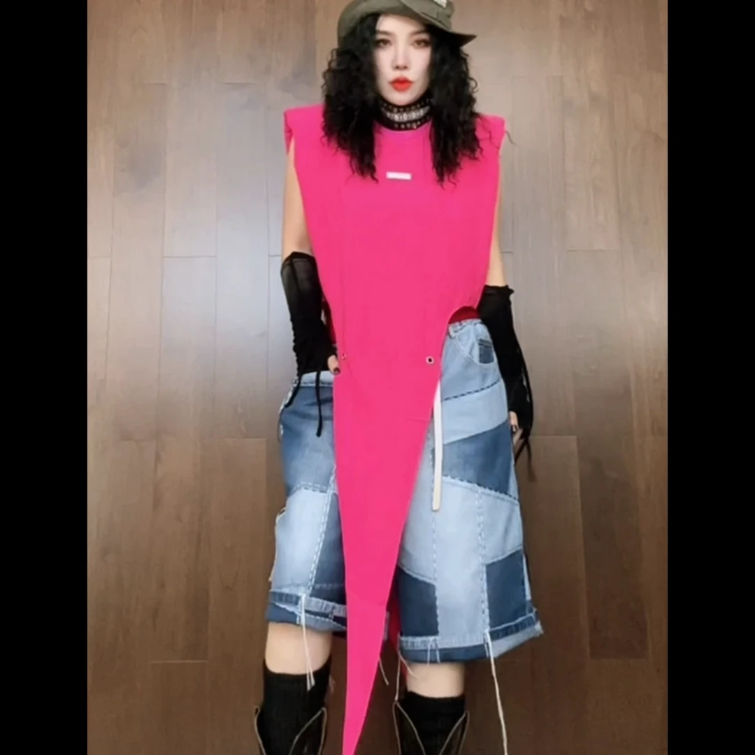 新款定制不规则个性T恤