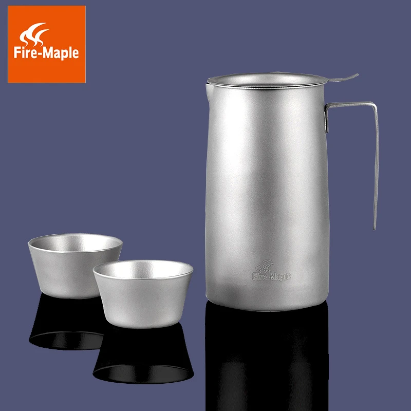 火枫般若T320泡茶户外钛茶具家用喝茶套装