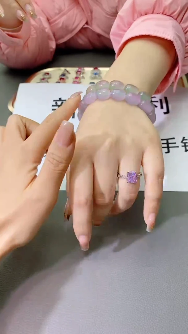 【闪购商品】烟晶手链未镶嵌福5
