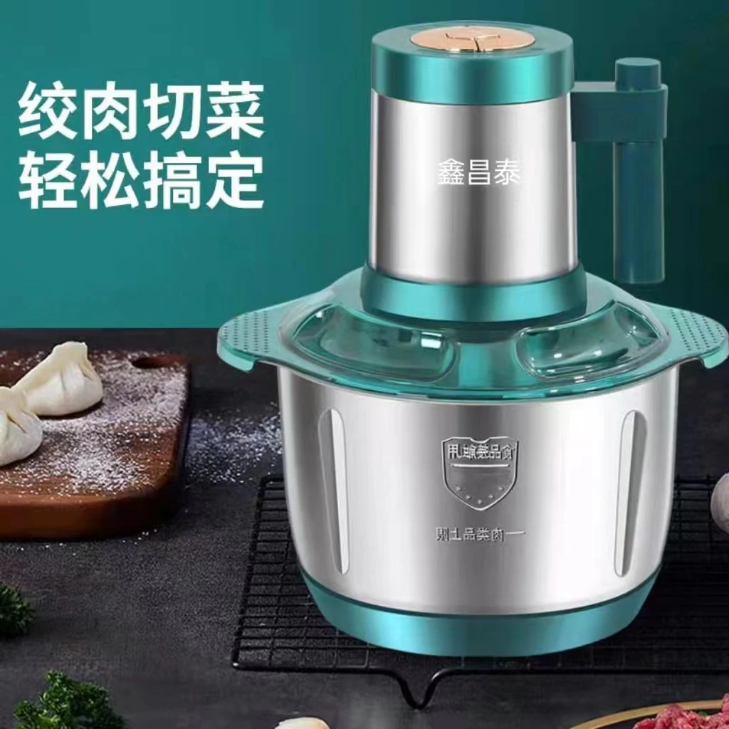 鑫昌泰绞肉机送塑料盆另送4套刀收货共5套刀