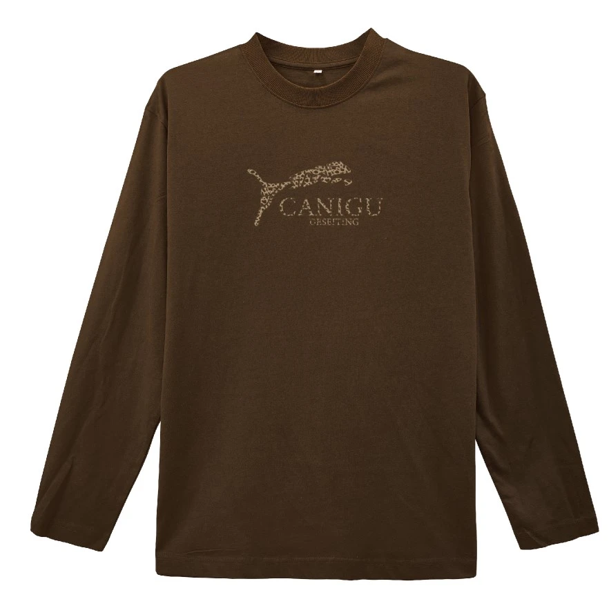 27443#欧版宽松百搭秋冬新款美式设计感字母印花男女同款圆领长袖