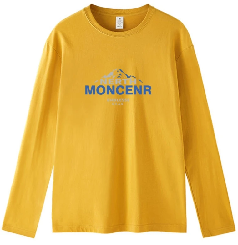 26475#欧版宽松百搭秋冬新款美式设计感字母印花男女同款圆领长袖