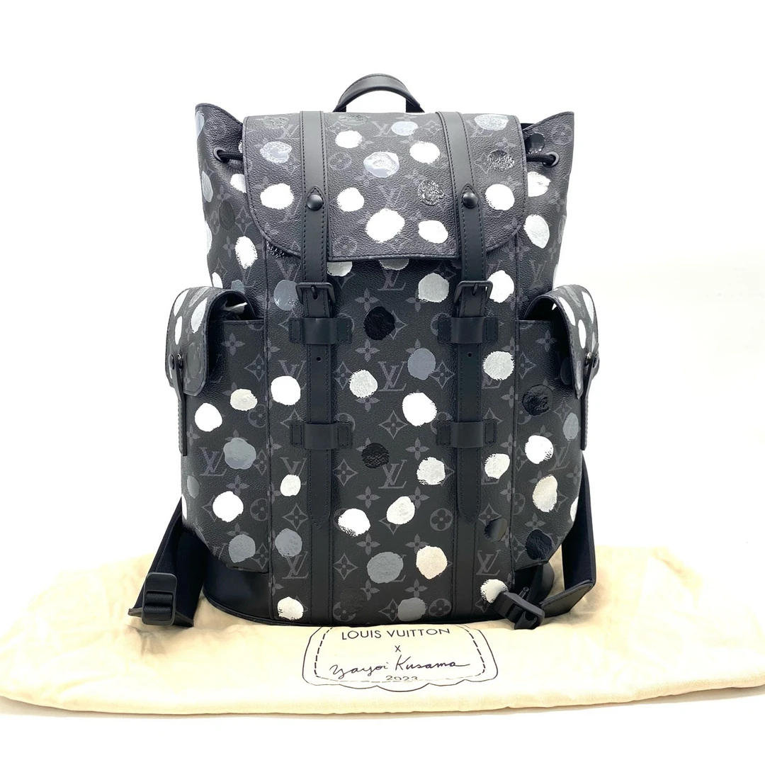 99新 LouisVuitton/路易威登 草间弥生联名限量Christopher38/44