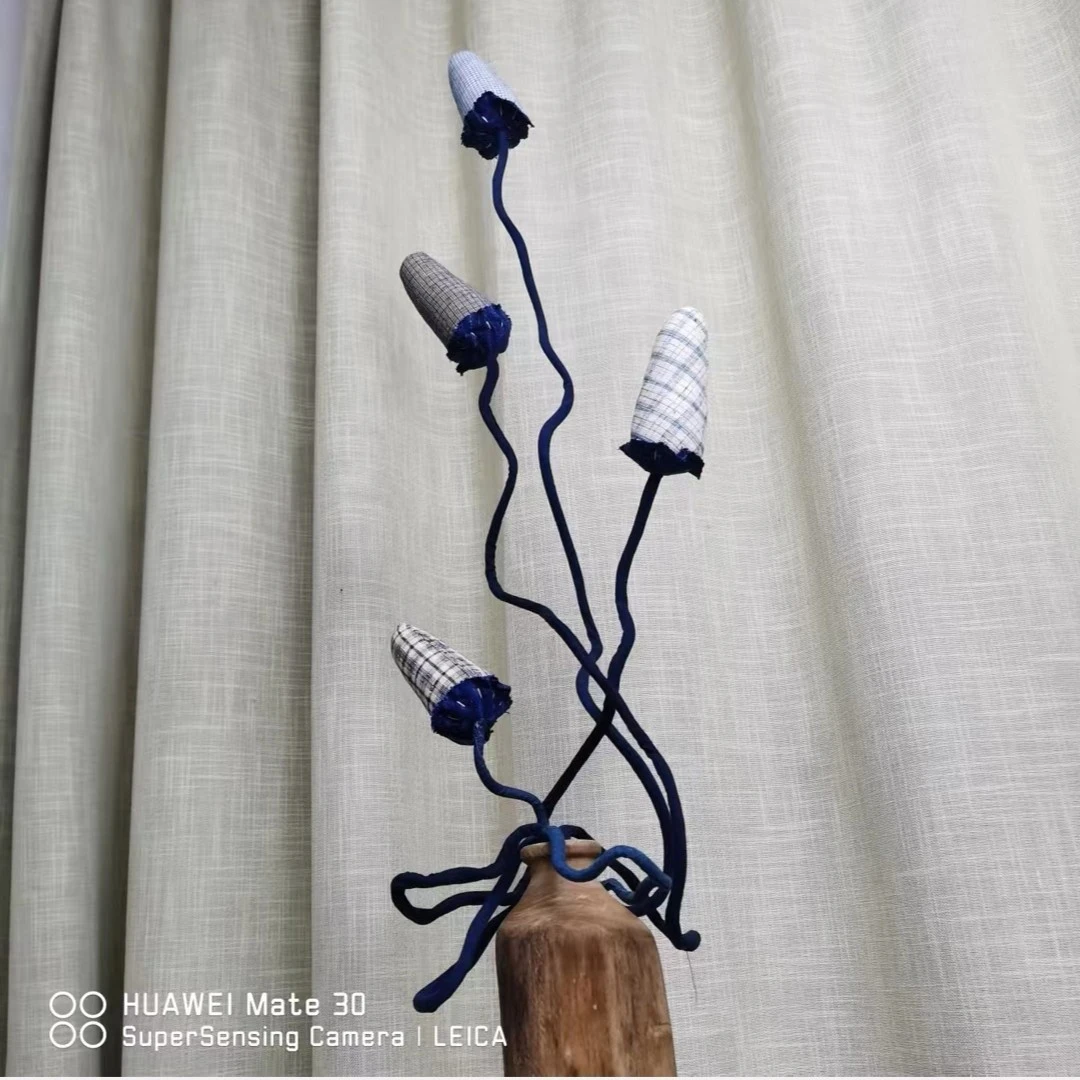 杨老师布艺  长圆骨朵