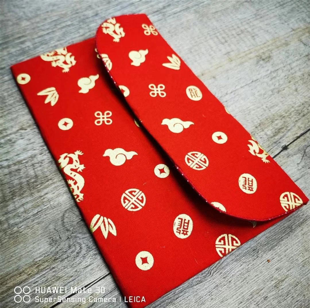 杨老师布艺 手拿布包