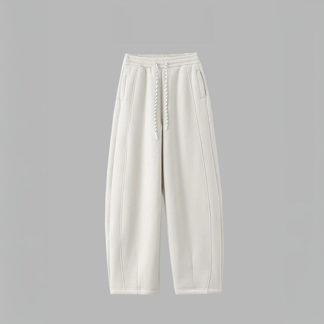 609防风暖暖绒镰刀裤阔腿裤休闲裤加绒