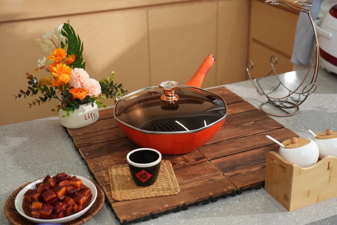 无品牌哈德曼八角锅橙色