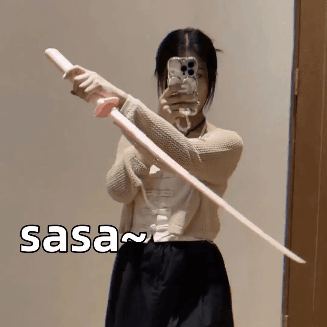 网红伸缩武士刀塑料重力玩具3d发光伸缩刀螺旋伸缩剑解压玩具男孩