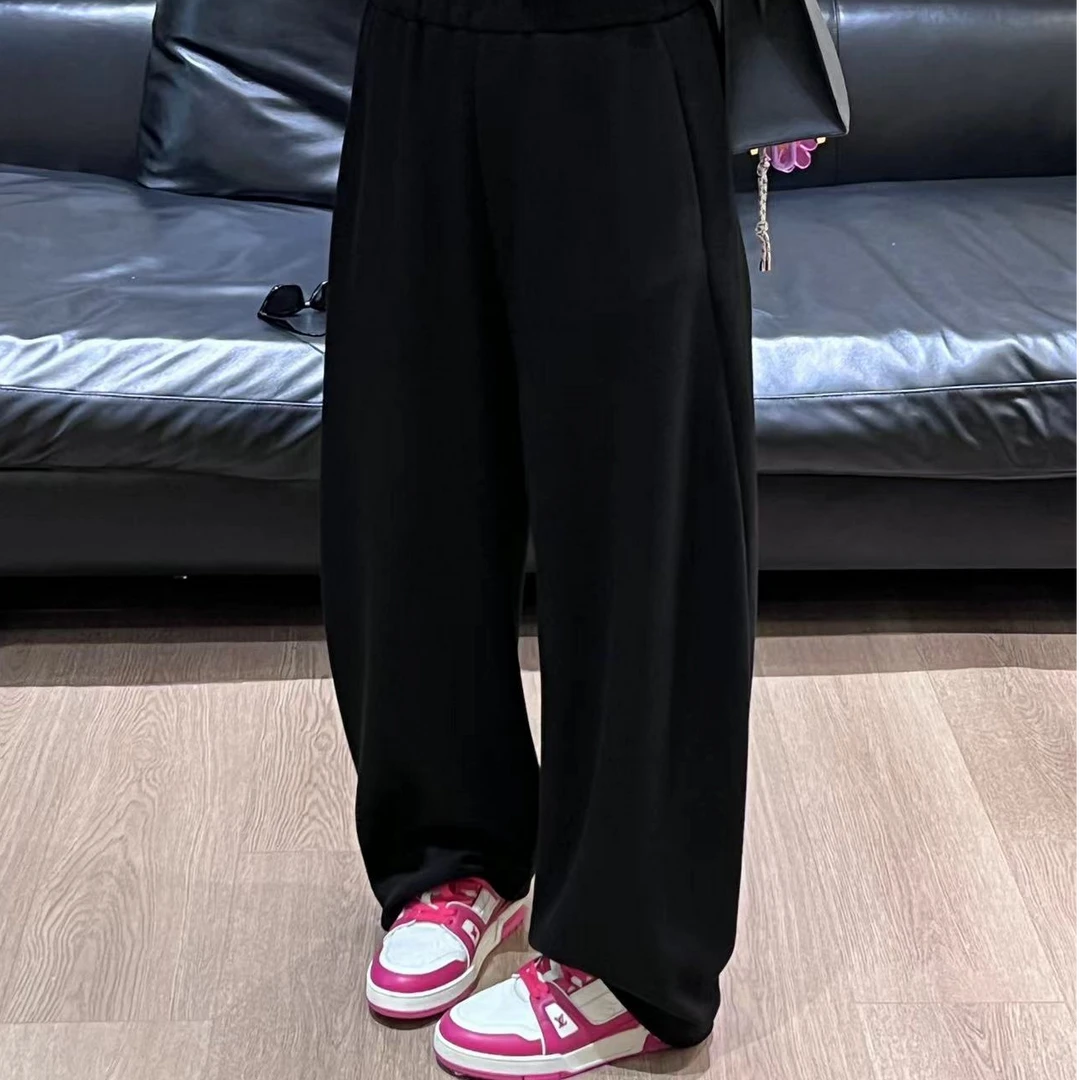 很舒服哦 限量主播自留垂感卫裤松紧腰