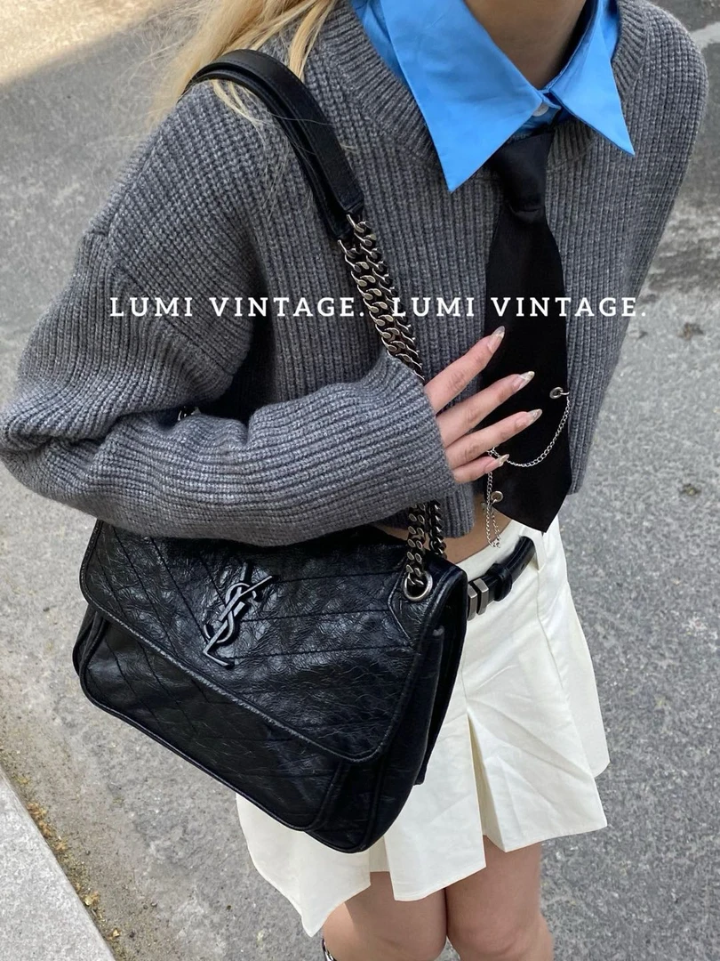95新 YSL/圣罗兰 niki中号单肩包 40635324