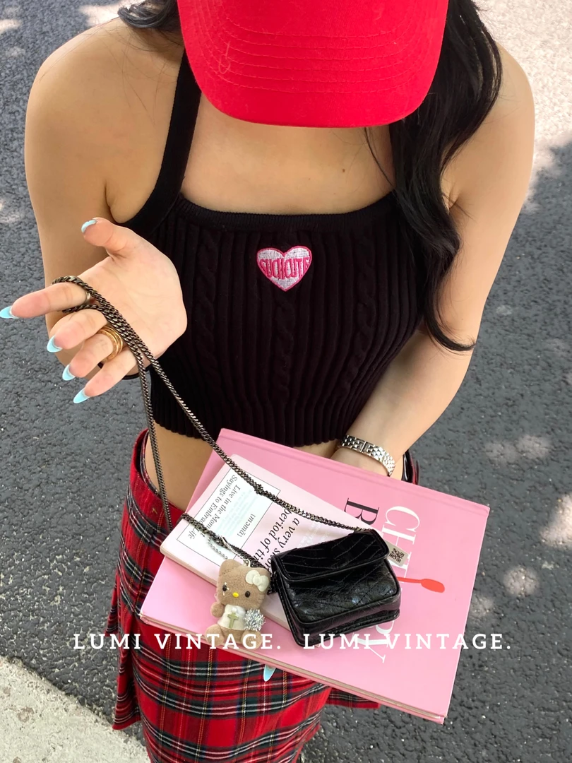 95新 YSL/圣罗兰 mininiki耳机包95171069