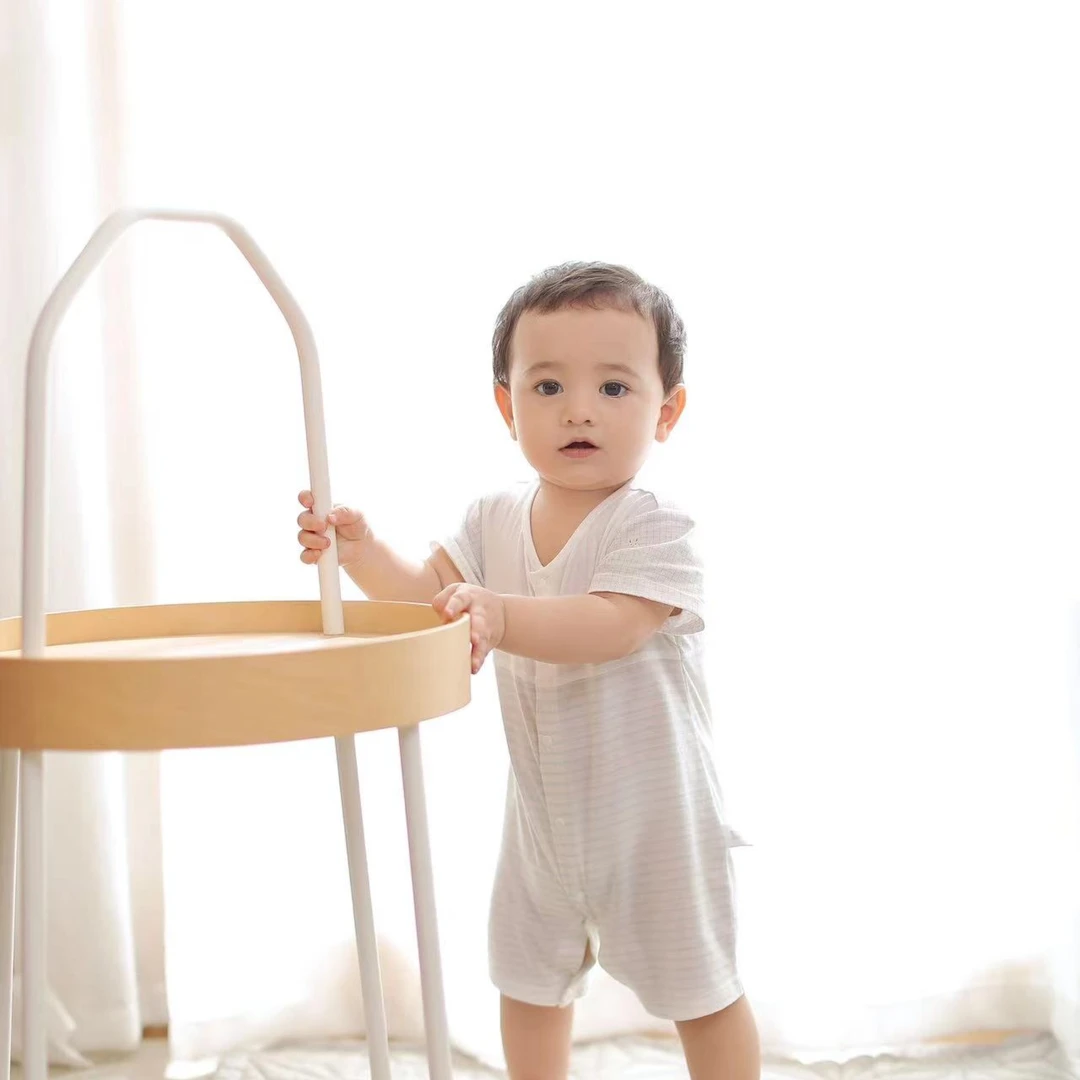 【趴趴熊糕糕绒+连体】童装婴儿装 儿童家居服