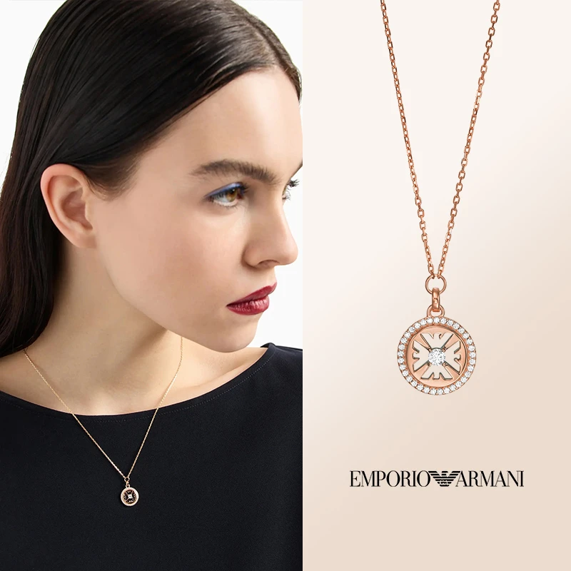 Emporio Armani/安普里奥·阿玛尼 不锈钢项链 时尚潮流EG3593221