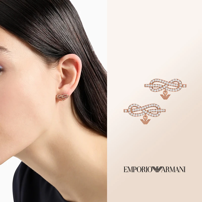 Emporio Armani/安普里奥·阿玛尼 不锈钢耳饰 时尚耳饰EGS3110221