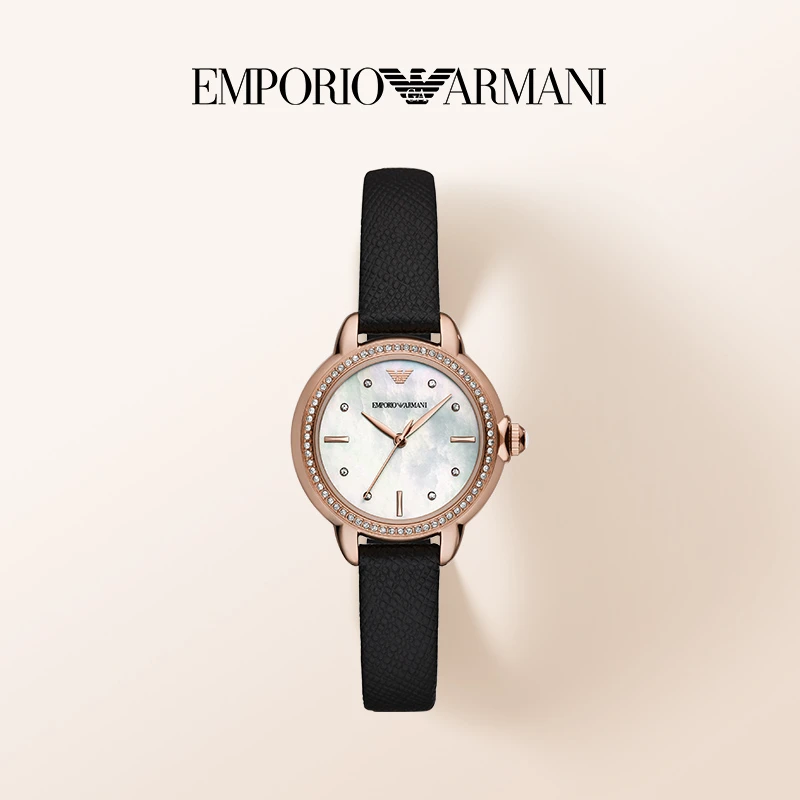 Emporio Armani/安普里奥·阿玛尼手表女时尚轻奢贝母女表AR11598