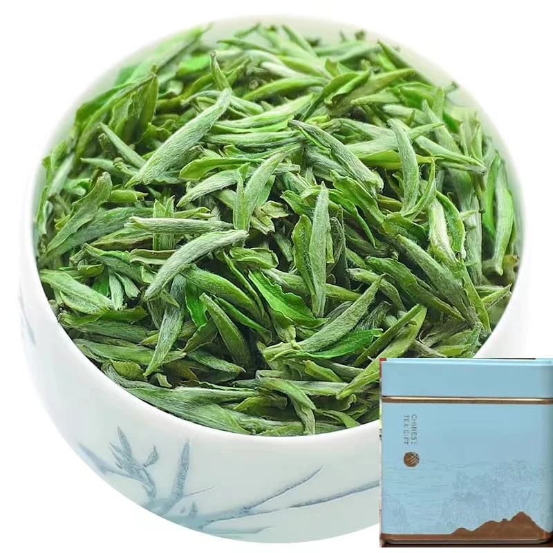 新茶黄山特产头采毛峰品质绿茶明前鲜嫩香浓茉莉花茶罐装优品茶叶