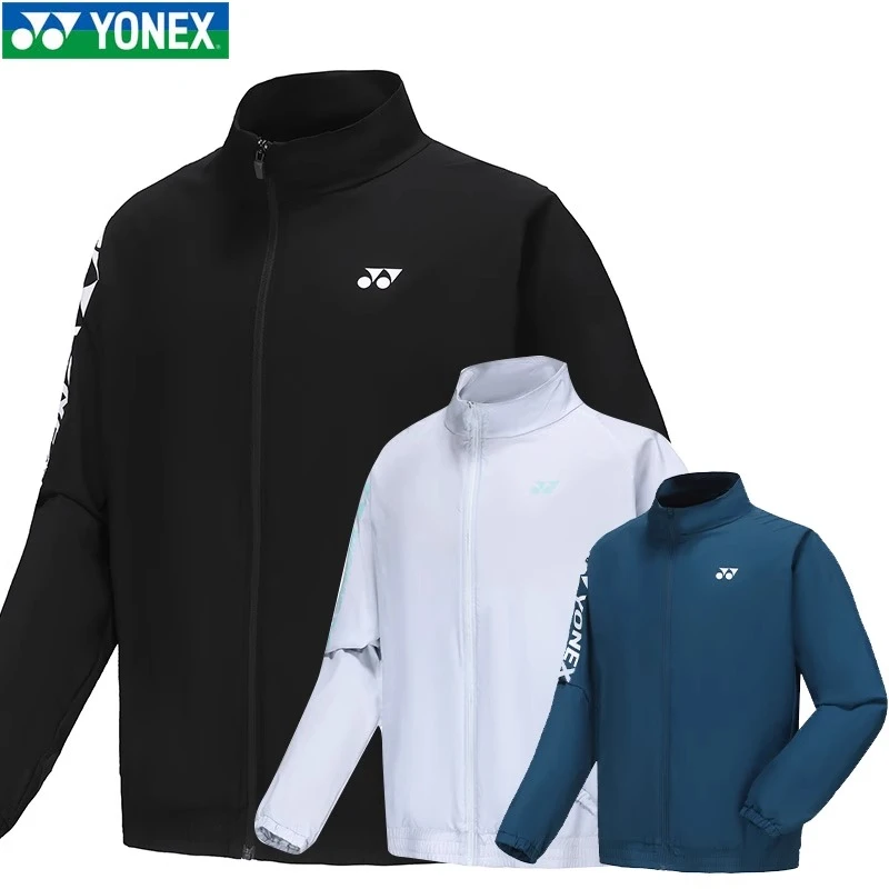 新款YONEX尤尼克斯羽毛球服150014BCR秋冬外套运动衣服160014BCR