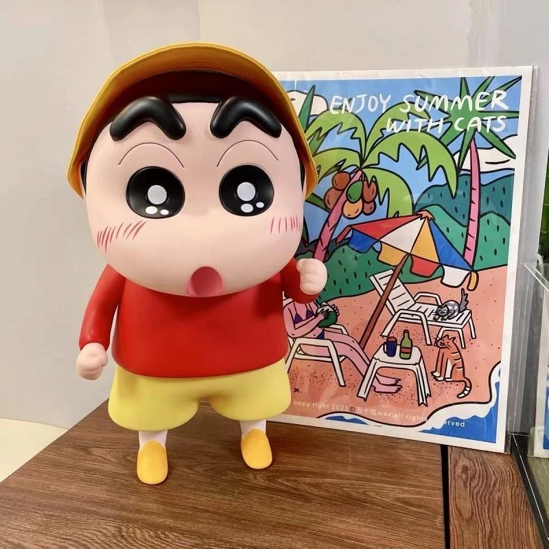 蜡笔小新1:1 大号 42cm 手办 模型摆件手办男友礼物