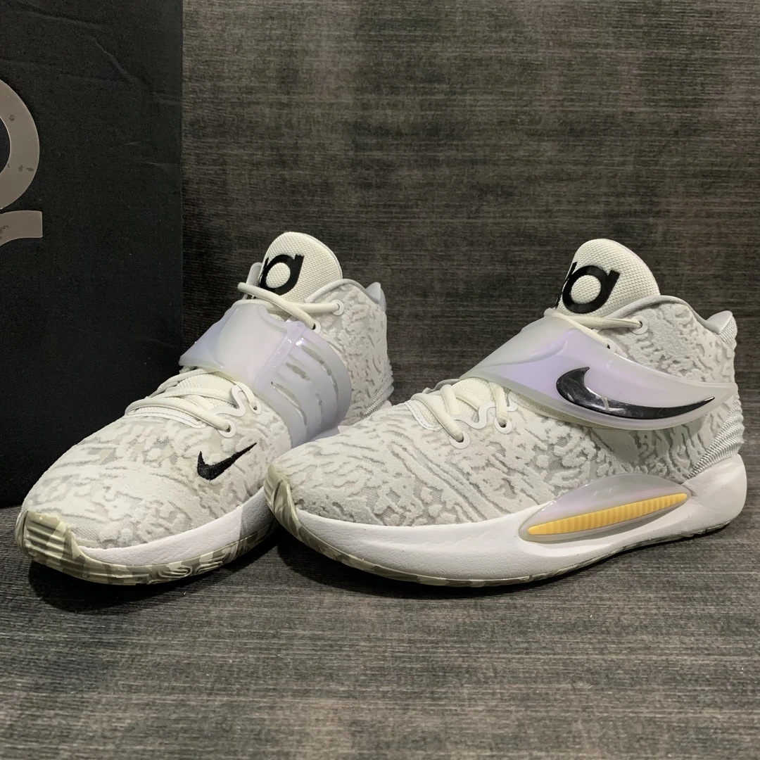 43码/杜兰特 KD14 Home EP 篮网主场 9.9新 鞋垫标签在 原盒在