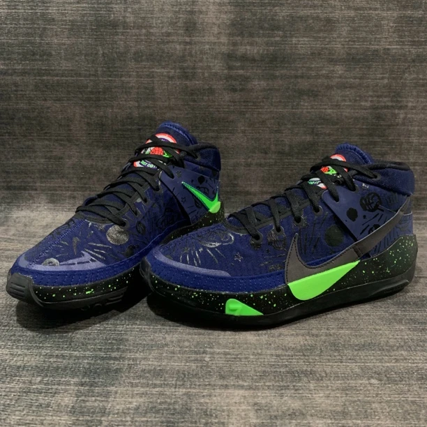 43码/杜兰特 KD13 投篮之星 9.9新 鞋垫标签在 气垫未踩开 篮球鞋