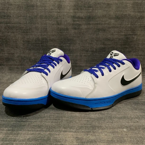41码/科比 Zoom KB24 白紫 9.9新 气垫未踩开 鞋垫标签在 篮球鞋