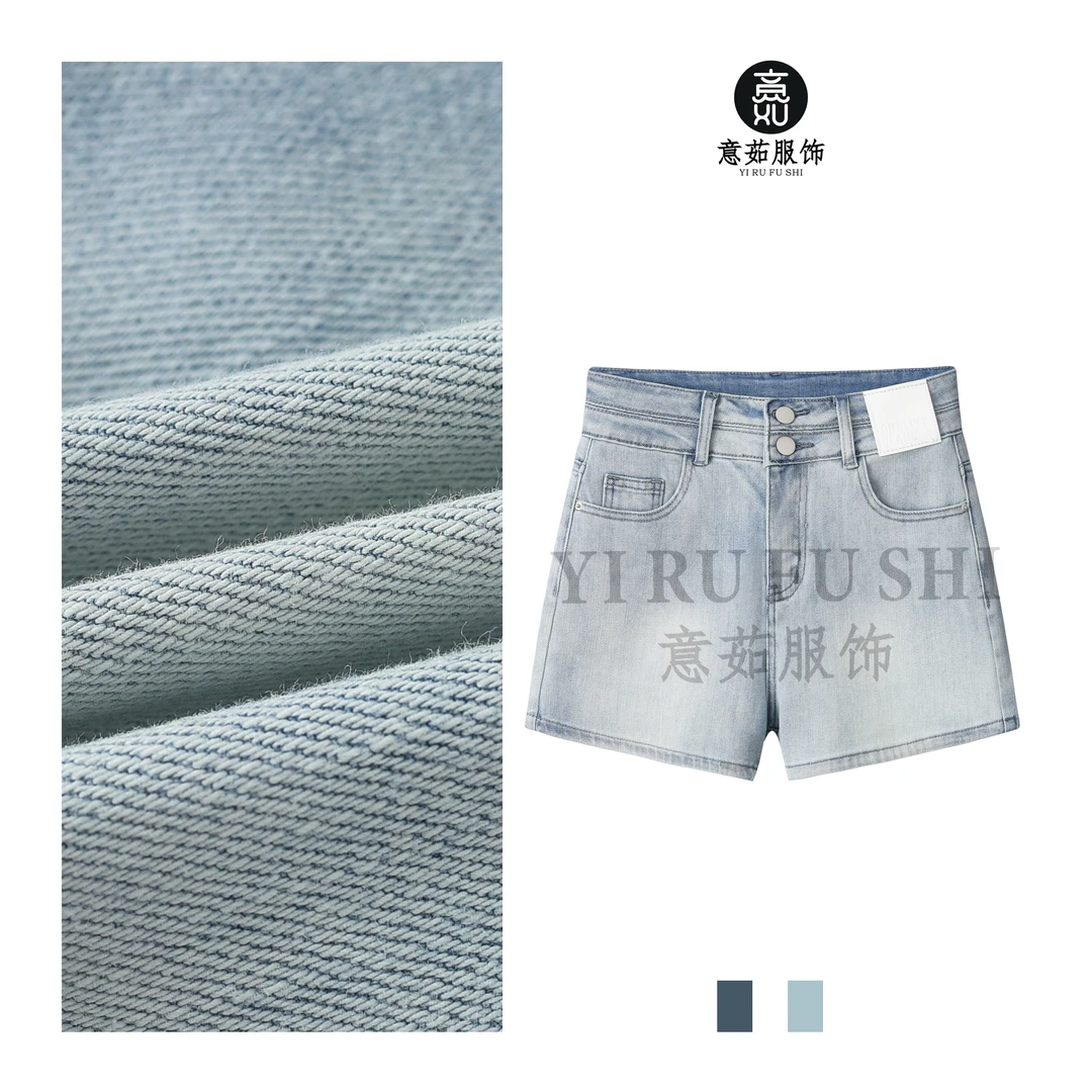 意茹H9810新款高腰牛仔短裤女夏装宽松显瘦阔腿裤子百搭阔腿热裤