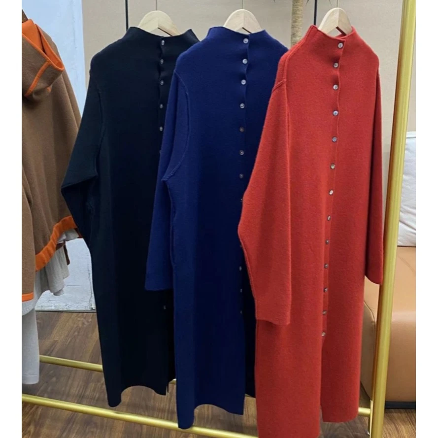 《拾光》小贝壳 重工100山羊绒立领大衣