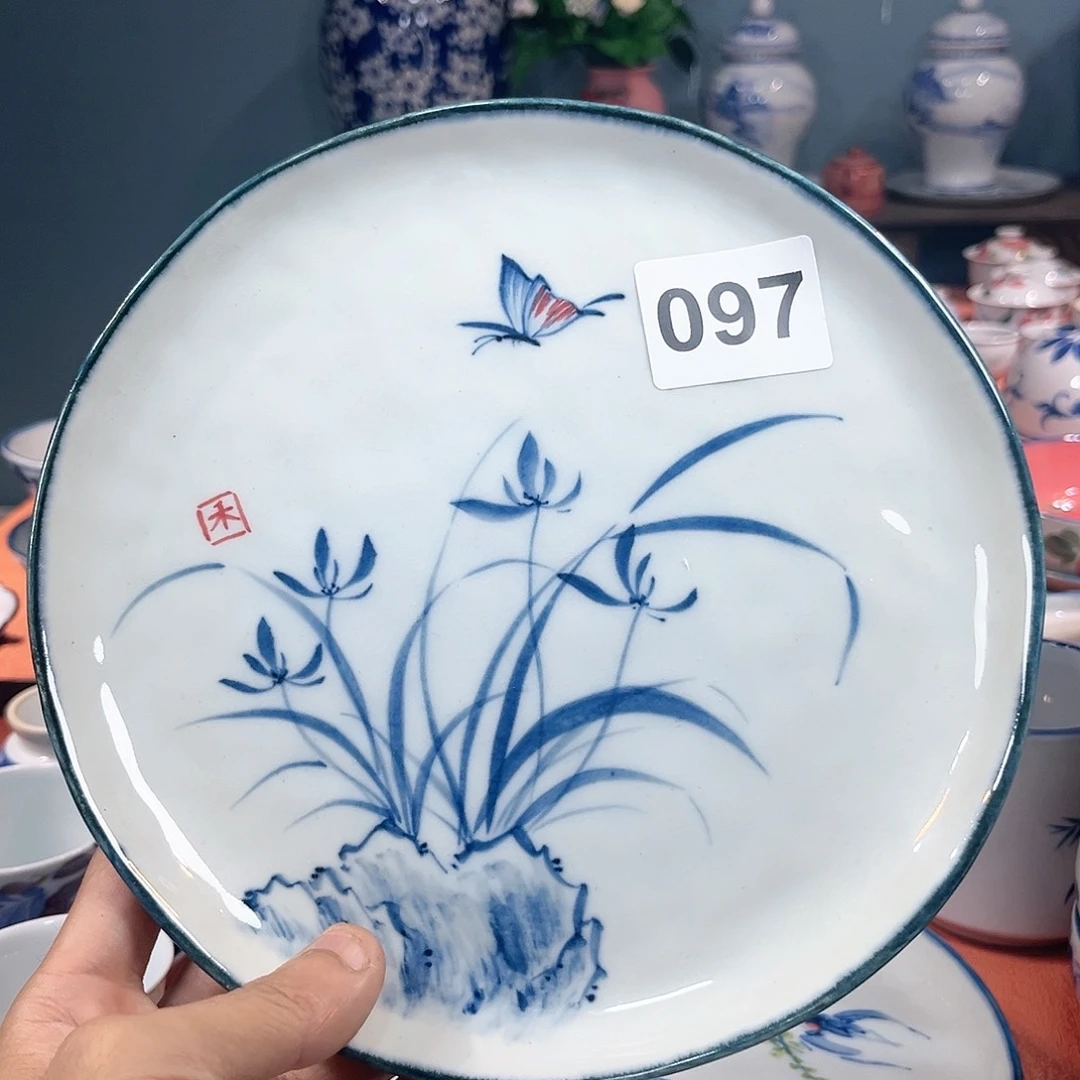 禾泥陶器手工手绘