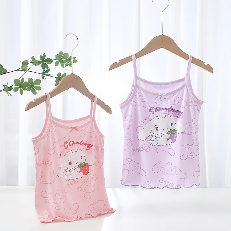 女童EcoCosy®40支优可丝吊带背心R24226