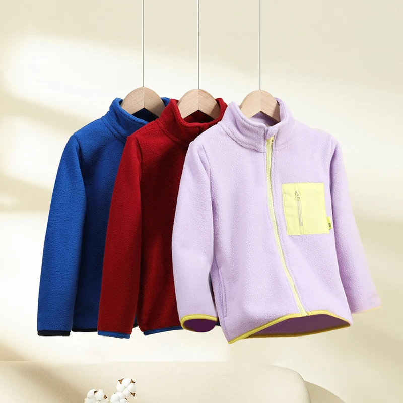 【海涛大叔专属】儿童摇粒外套中大童夹克R23203