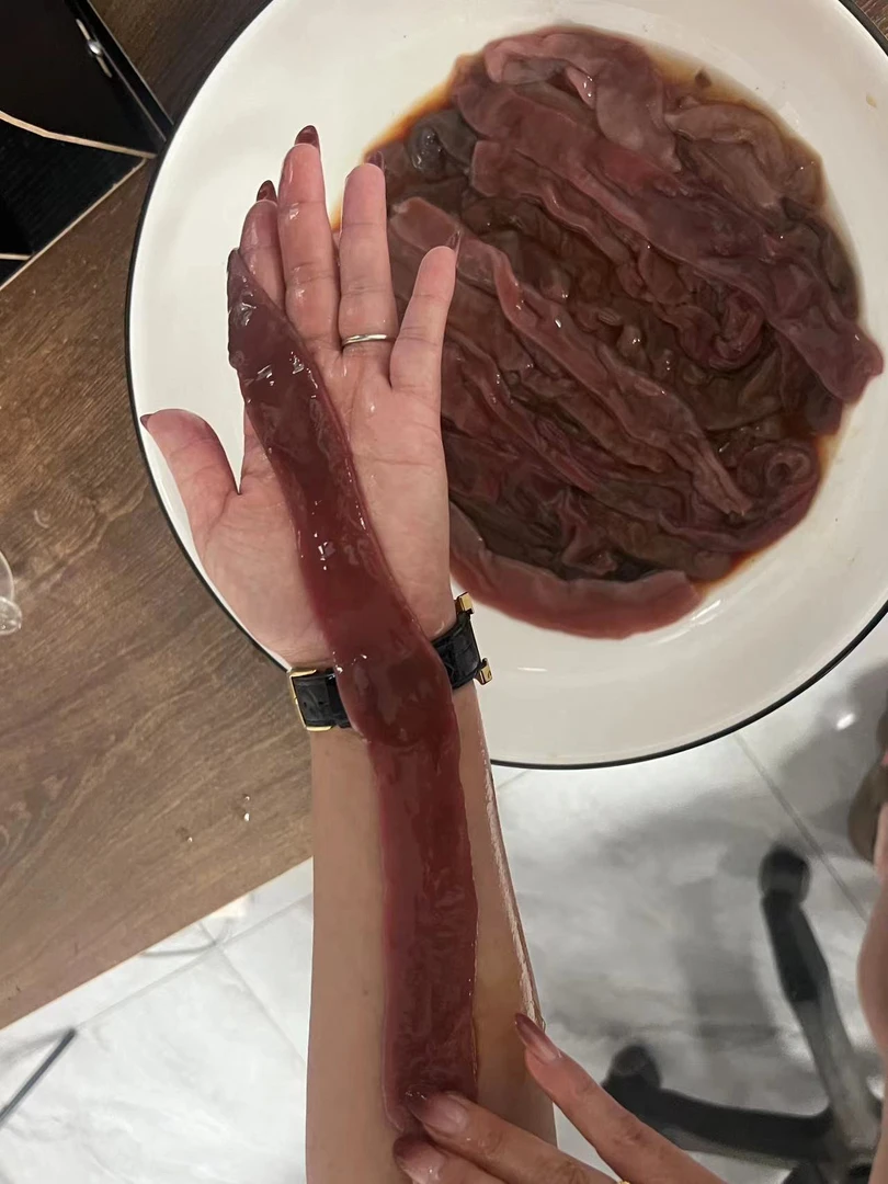 (顺丰发货)海肠厚皮子 鲜活去内脏速冻每包4两