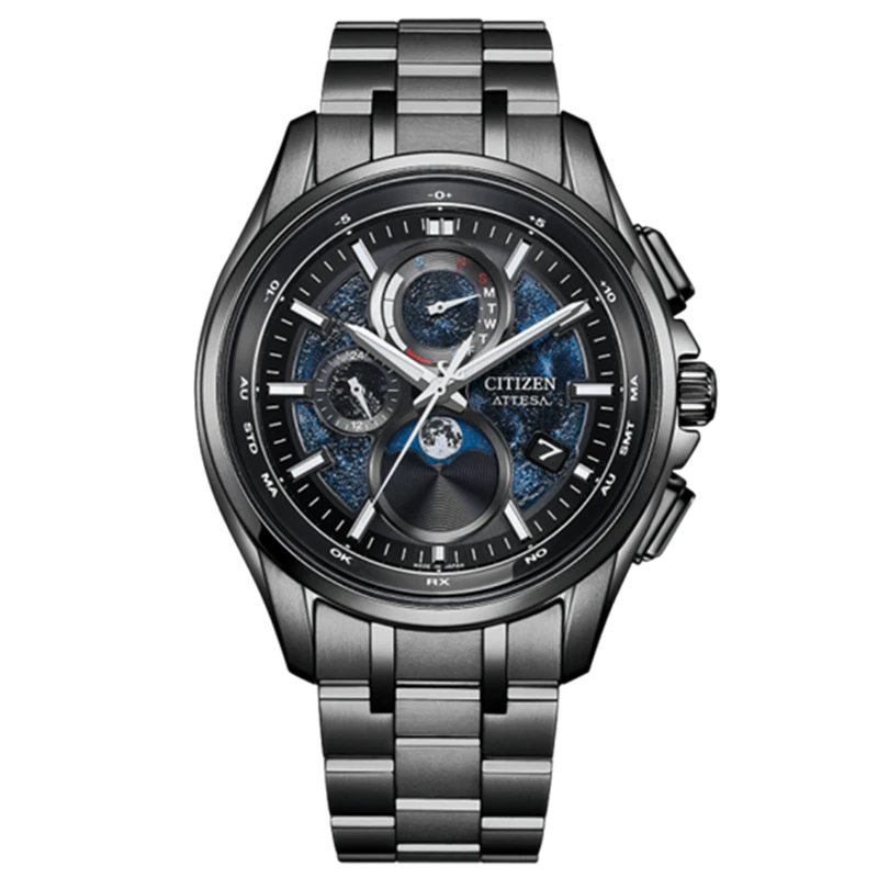 Citizen/西铁城(日本)ATTESA月相电波光动能钛合金男表BY1008-67L