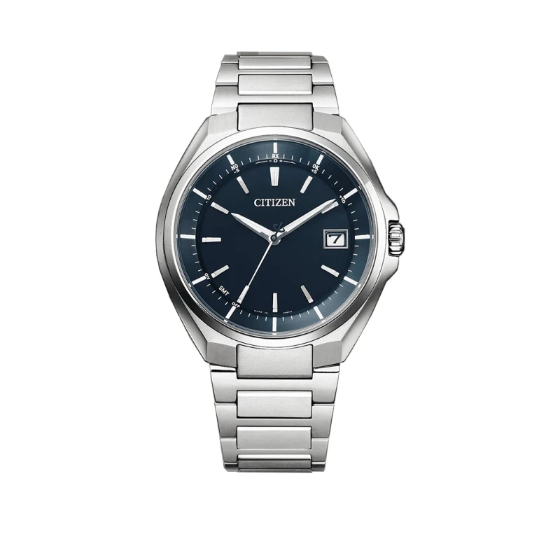 Citizen/西铁城舒博钛蓝宝石光动能电波男表CB3010-57L