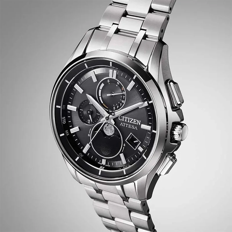 Citizen/西铁城(日本直邮)ATTESA电波光动能钛合金男表BY1001-66E