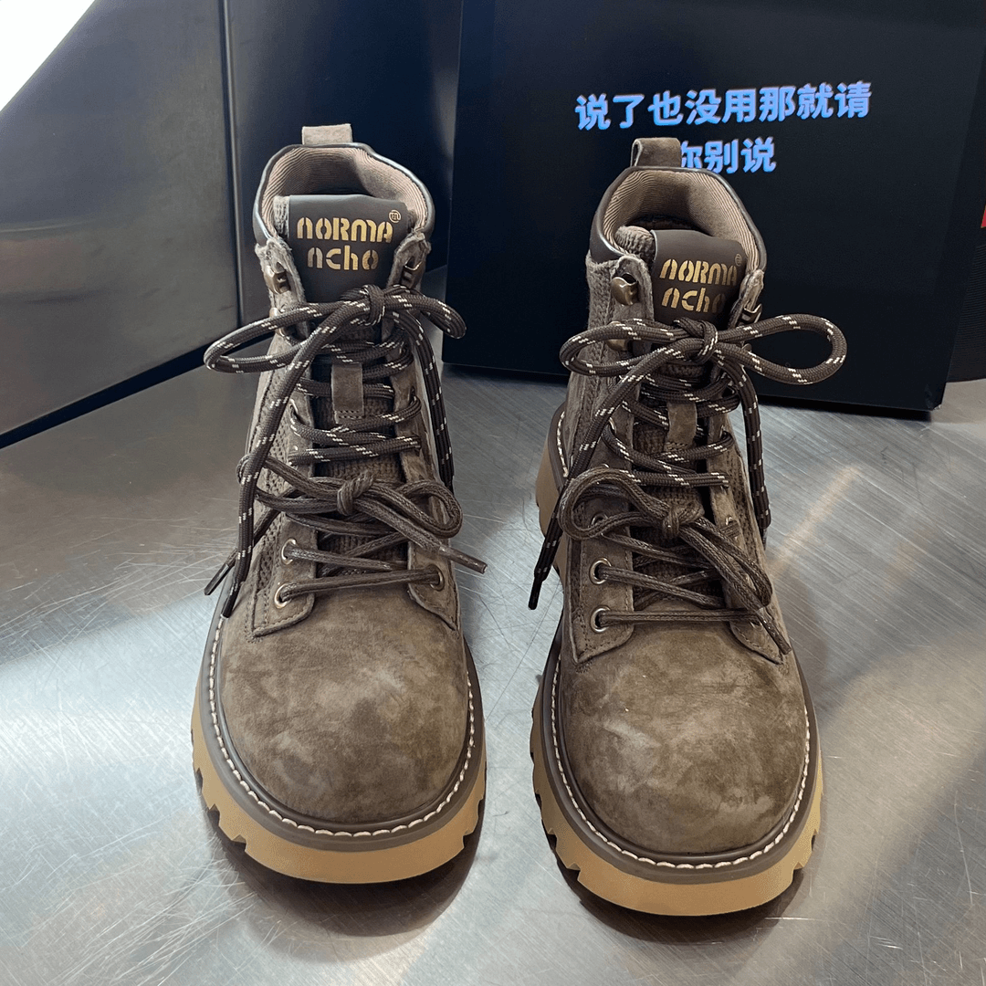 ALICE-高帮马丁靴新款复古厚底踢不烂工装马丁靴-28-9036