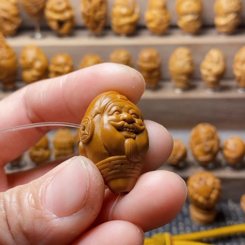 【闪购商品】橄榄核吊坠嘿****坏泛油不退不换